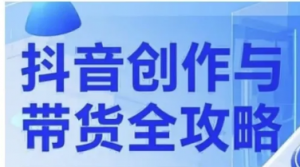 抖音创作者全攻略,从广告分成到高清视频制作,实现流量变现-阿鑫