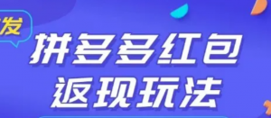 全网首发拼多多好评返现项目拆解多号多挣 附带账号注册教程-阿鑫