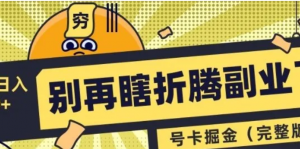 别再瞎折腾副业了,号卡共创分销,让你轻松日入多张(完整版)-阿鑫