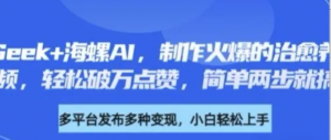 DeepSeek+海螺A1,制作火爆的治愈养生音乐视频,轻松破万点赞,简单两步就搞定-阿鑫