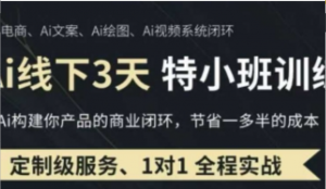 AI实操培训第20-21期线下，0基础保姆级教程，3月最新整理，企业获客、降本增效、打造超级个体-阿鑫