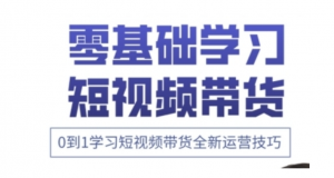 快手运营+高阶剪辑实战课，0到1学习短视频带货-阿鑫