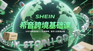 希音跨境基础课,SHEIN希音卖家入门实操指南 -阿鑫
