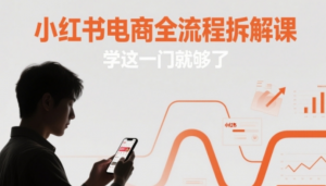 小红书电商全流程拆解课，学这一门就够了-阿鑫