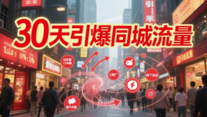 30天引爆同城流量:团购篇 认知篇 流量篇来客篇 达人篇 老板人设IP篇 投流篇-阿鑫