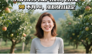 抖音农村少妇起号技术，百分之98不判 Al，涨粉快且稳定-阿鑫