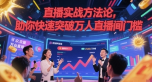 直播实战方法论,助你快速突破万人直播间门槛-阿鑫