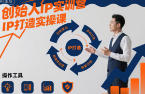 创始人IP实训营，IP打造实操课-阿鑫